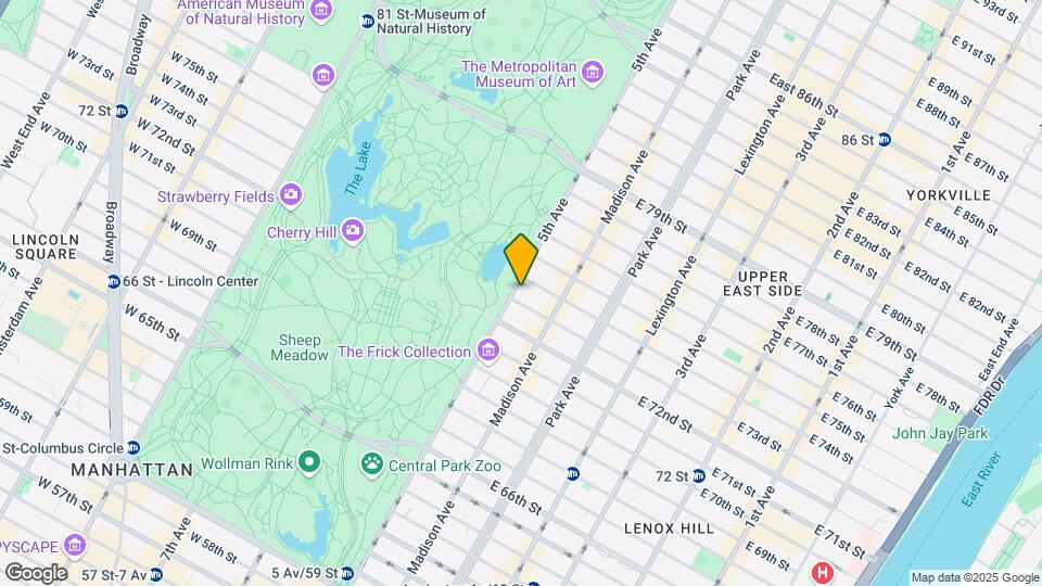 923 Fifth Ave Map and Location Details