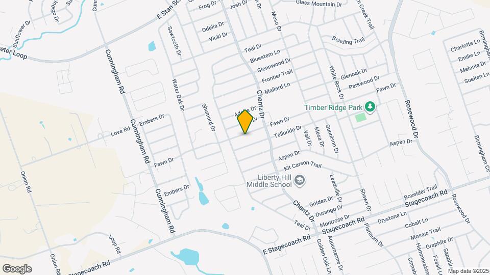 4210 Fawn Dr Map and Location Details