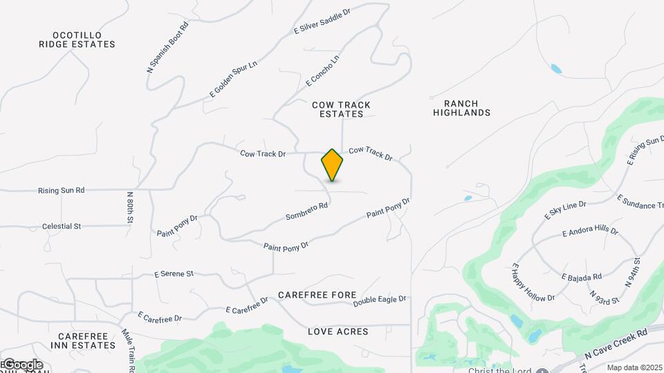 38211 N Sombrero Rd Map and Location Details