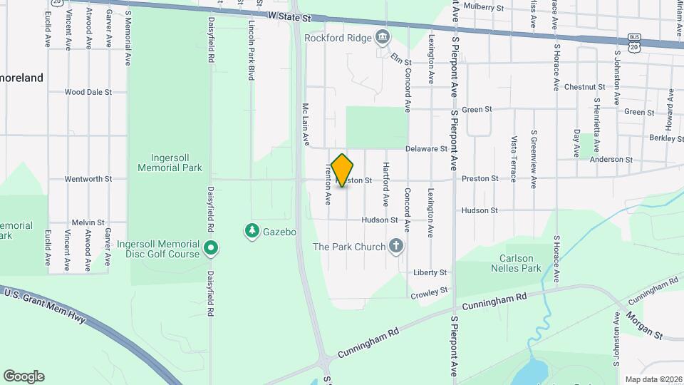615 Newport Ave Map and Location Details