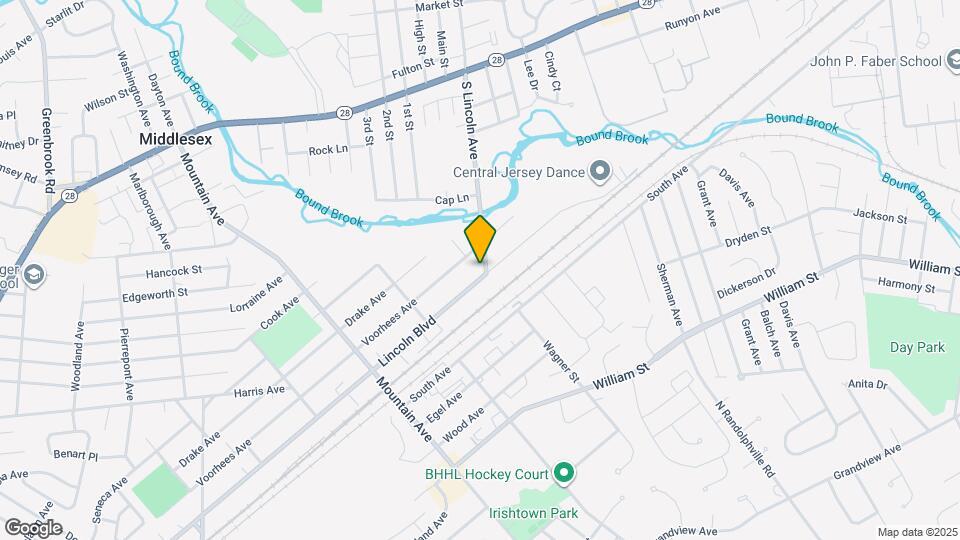 285 S Lincoln Ave Map and Location Details