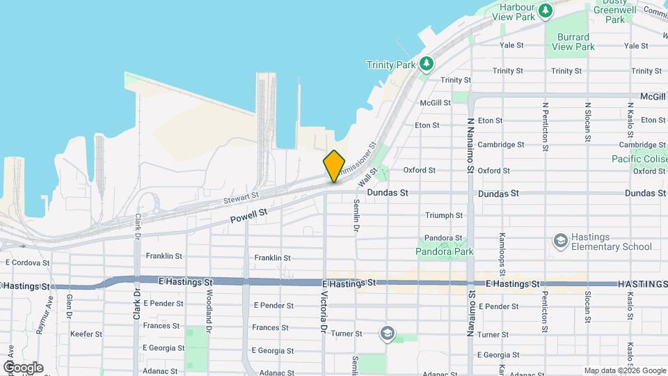 1901 Powell St Map and Location Details