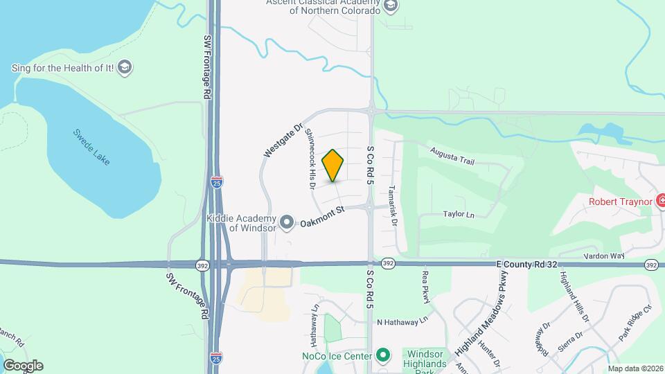 5607 Shady Oaks Dr Map and Location Details