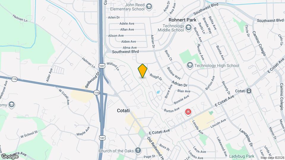 8908 Gravenstein Way Map and Location Details