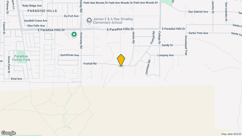 421 Foxhall Rd Map and Location Details