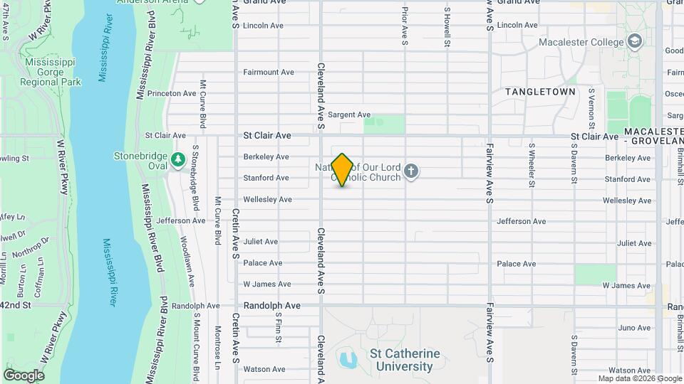 2029 Wellesley Ave Map and Location Details