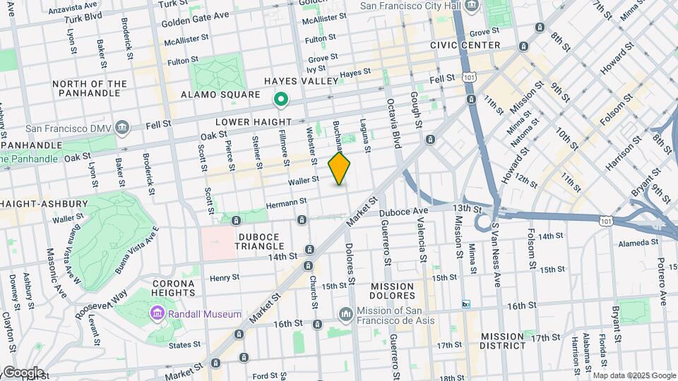 122 Hermann St, Unit 122 Map and Location Details