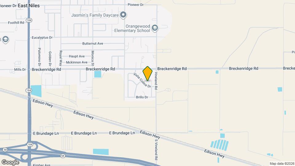 9509 Vista Colina Dr Map and Location Details