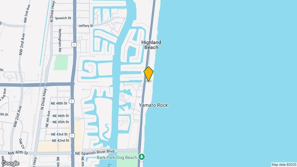 4521 S Ocean Blvd Mapa y Detalles de la Ubicación