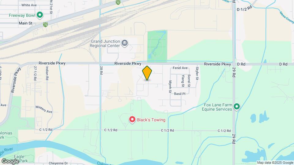 383 Sage Way Mapa y Detalles de la Ubicación