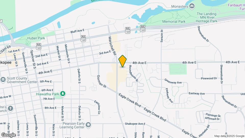 Shakopee Village Apartments Map and Location Details