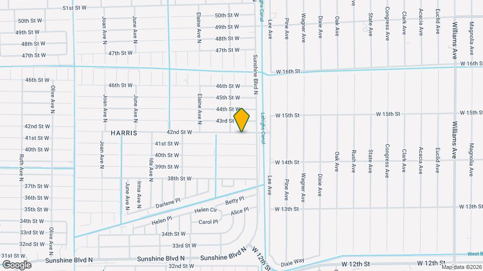 2509 42nd St W Mapa y Detalles de la Ubicación