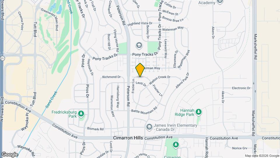 2995 Frazier Ln Map and Location Details