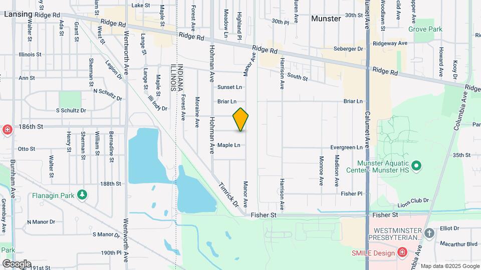 250 Sycamore Ln Map and Location Details