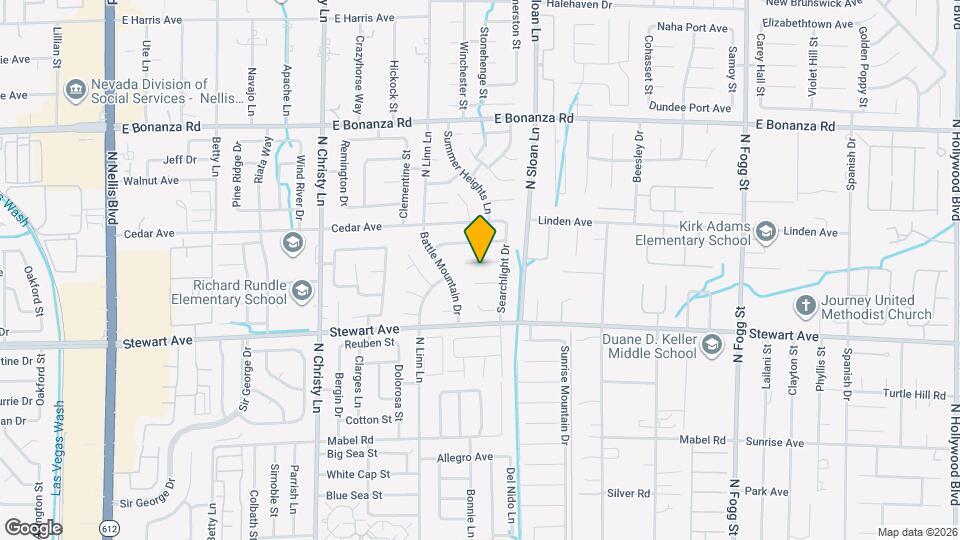 5825 Goodsprings Ct Map and Location Details