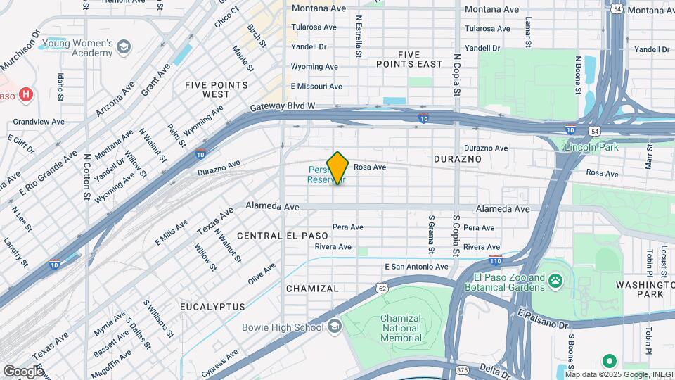 3100 Frutas Street Map and Location Details