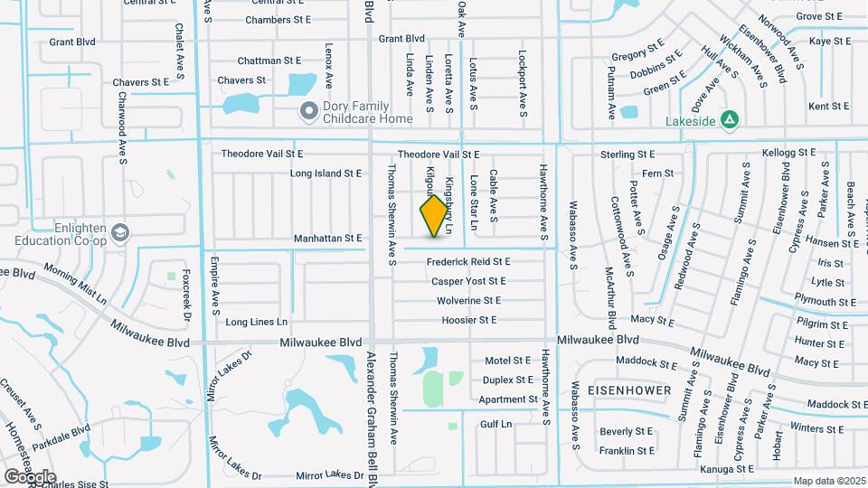 543 Kingsbury Ln Map and Location Details