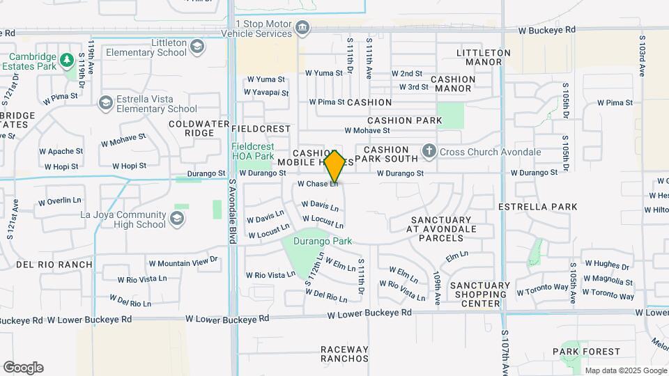 11213 W Chase Dr Map and Location Details