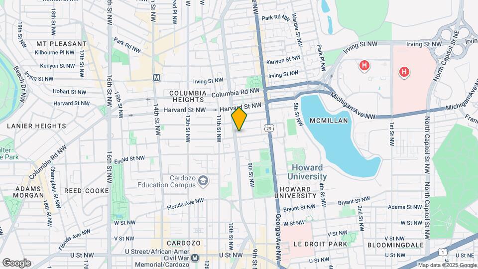 783 Fairmont St NW Map and Location Details