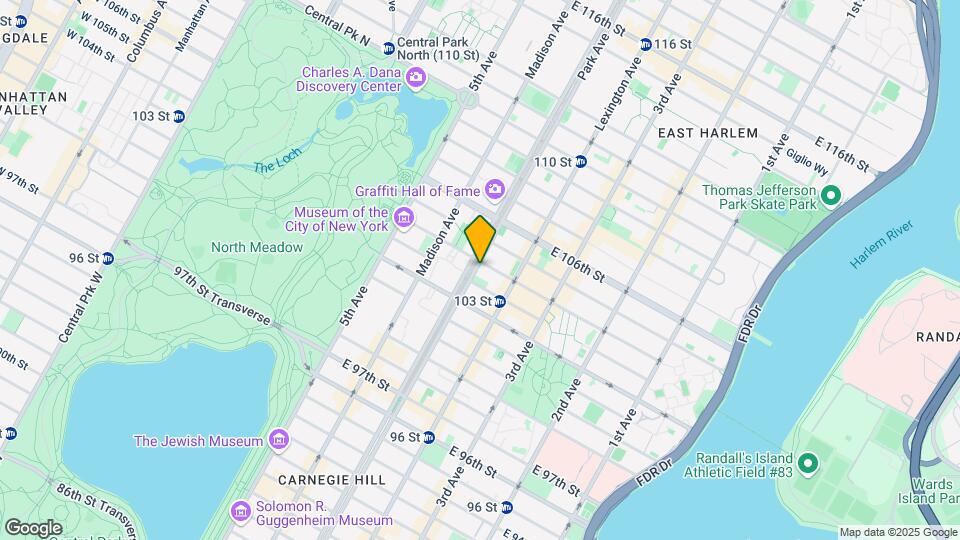 1399 Park Ave Mapa y Detalles de la Ubicación