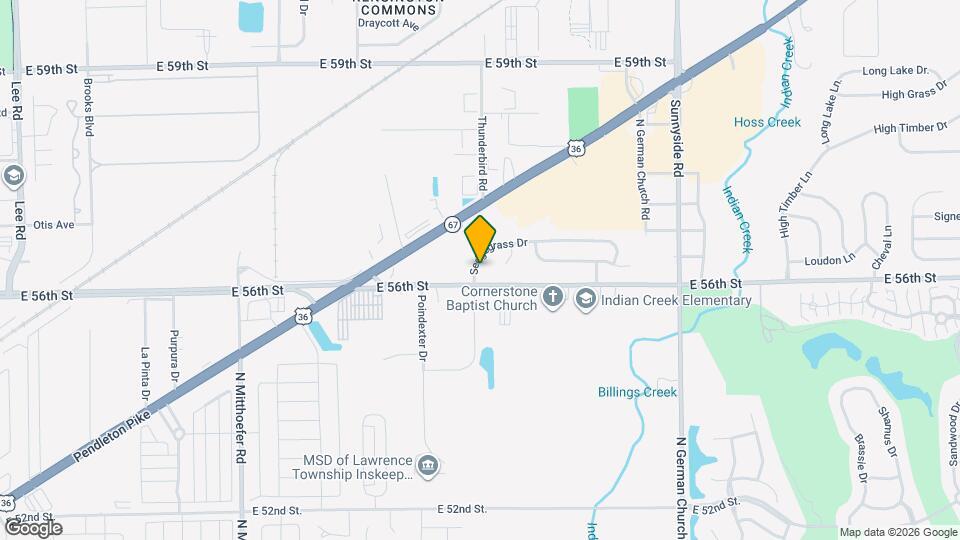 10509 Sedgegrass Dr Map and Location Details