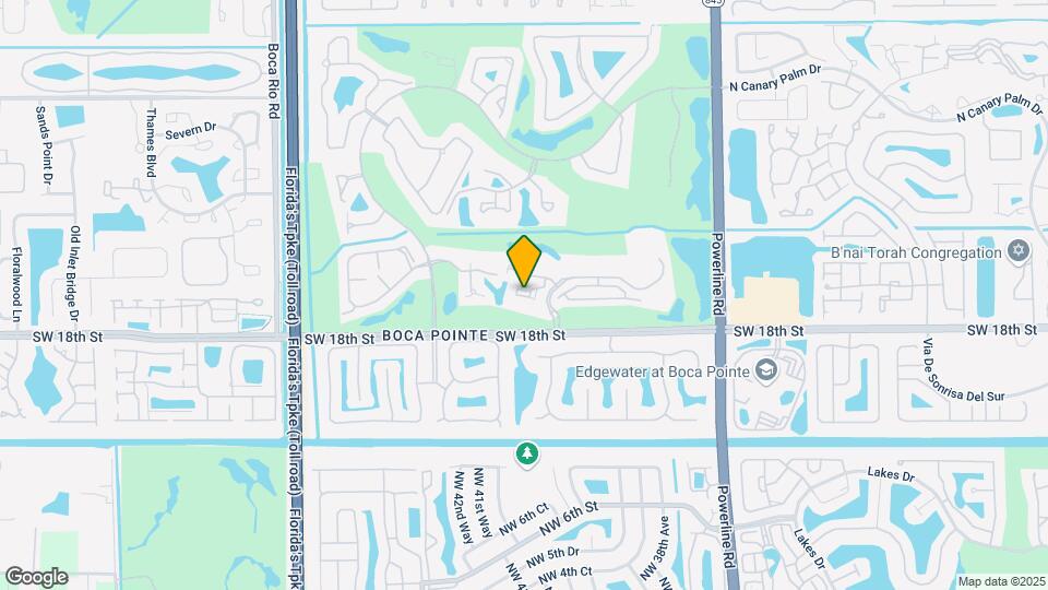 7582 Regency Lake Dr Mapa y Detalles de la Ubicación
