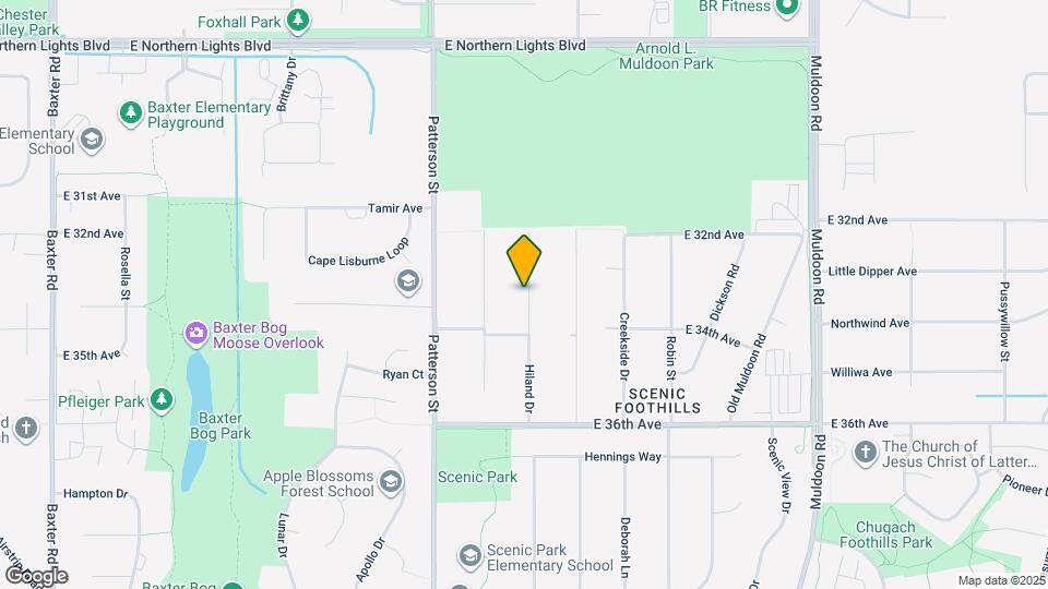 3314 Hiland Dr Map and Location Details