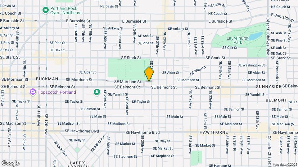 2526-2536 SE Morrison St Map and Location Details