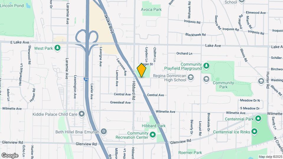 3036 Highland Ave Map and Location Details