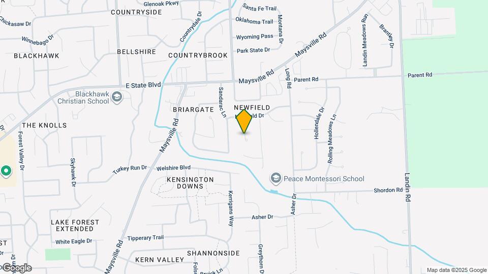 2719 Kingsland Ct Map and Location Details