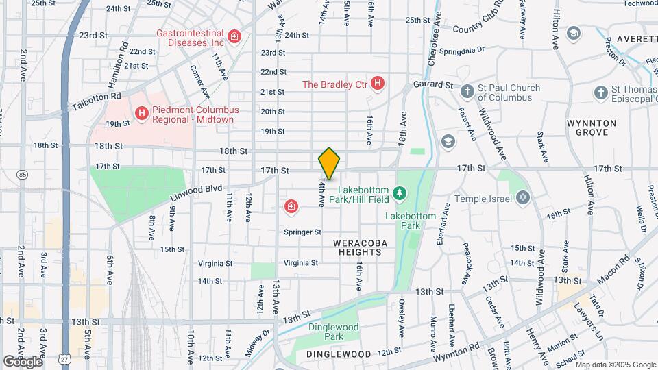 1407 Rhodes St Map and Location Details