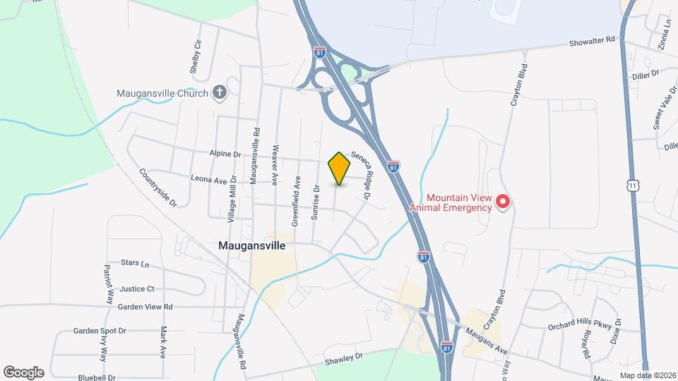 14020 Seneca Ridge Dr Map and Location Details