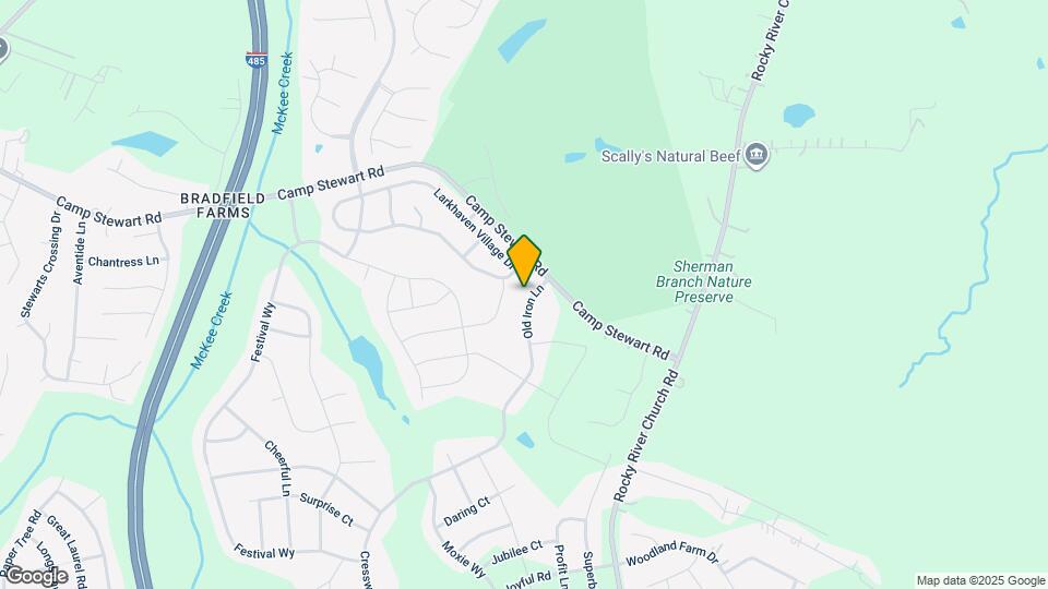 12825 Old Iron Ln Map and Location Details