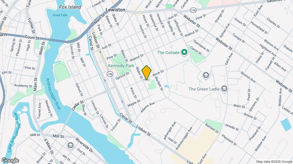 214 Blake St Map and Location Details