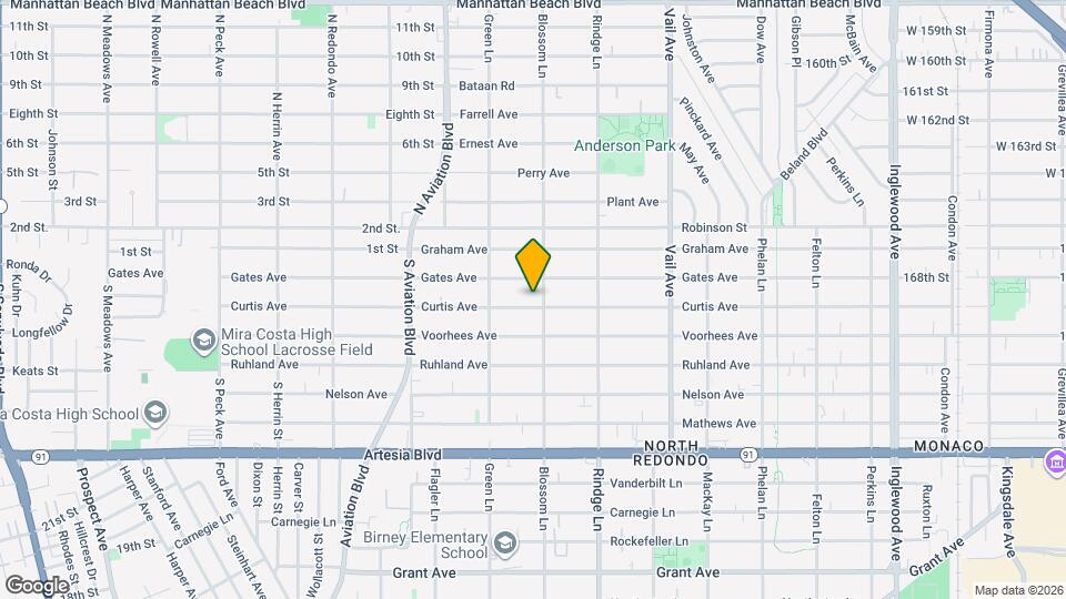 2019 Curtis Ave Map and Location Details