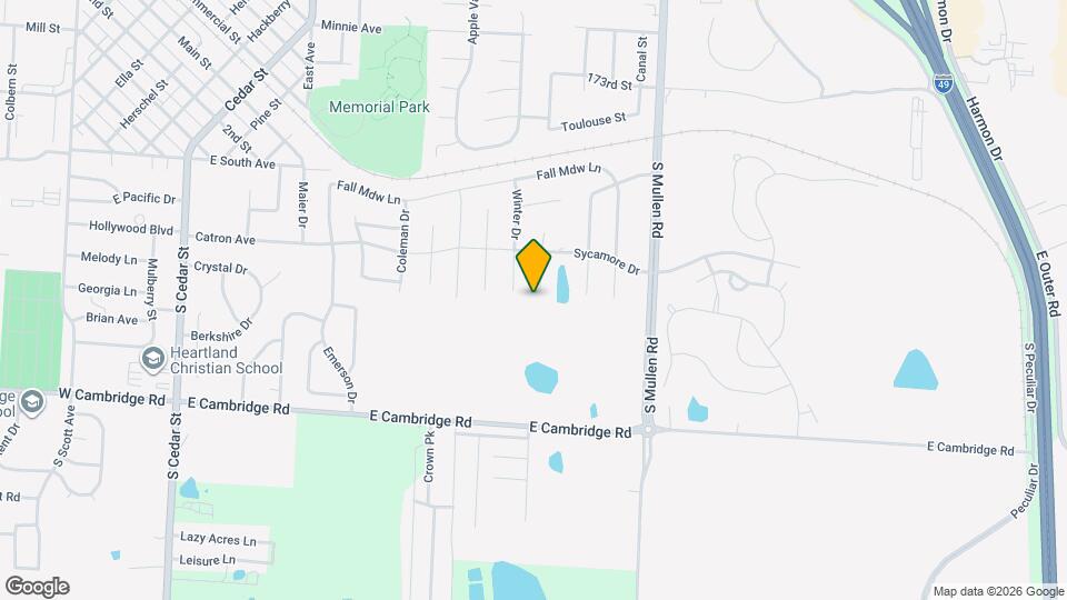 712 Poplar Cir Map and Location Details