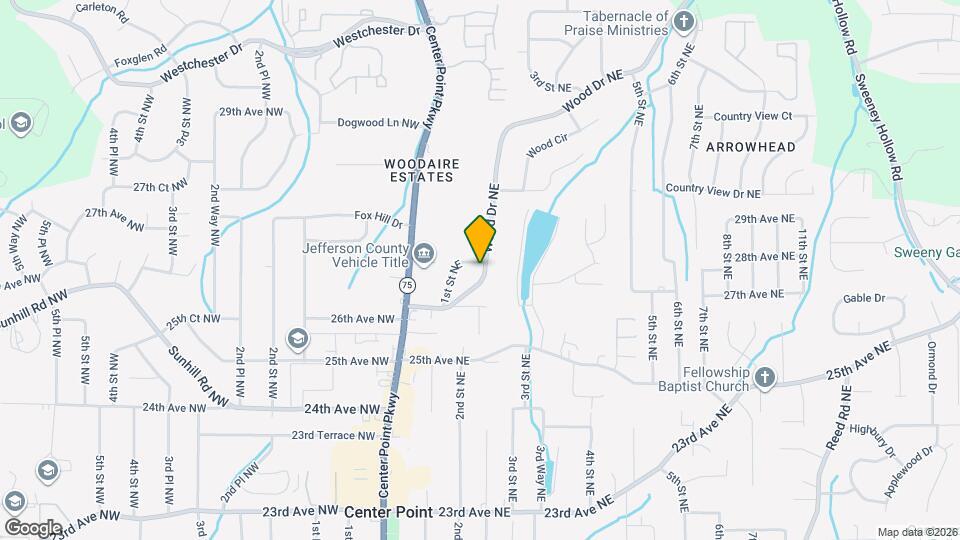 2641 1st St NE Map and Location Details