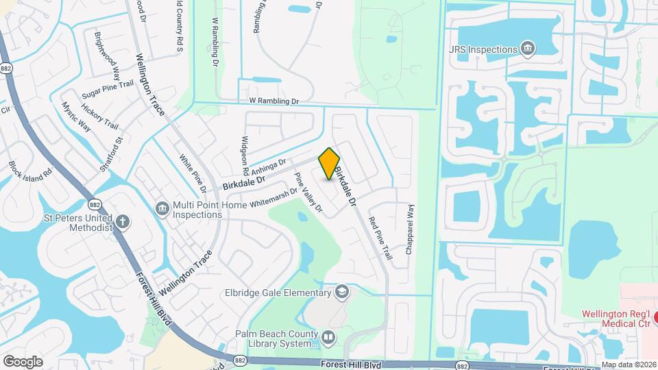 1268 Pinetta Cir Map and Location Details