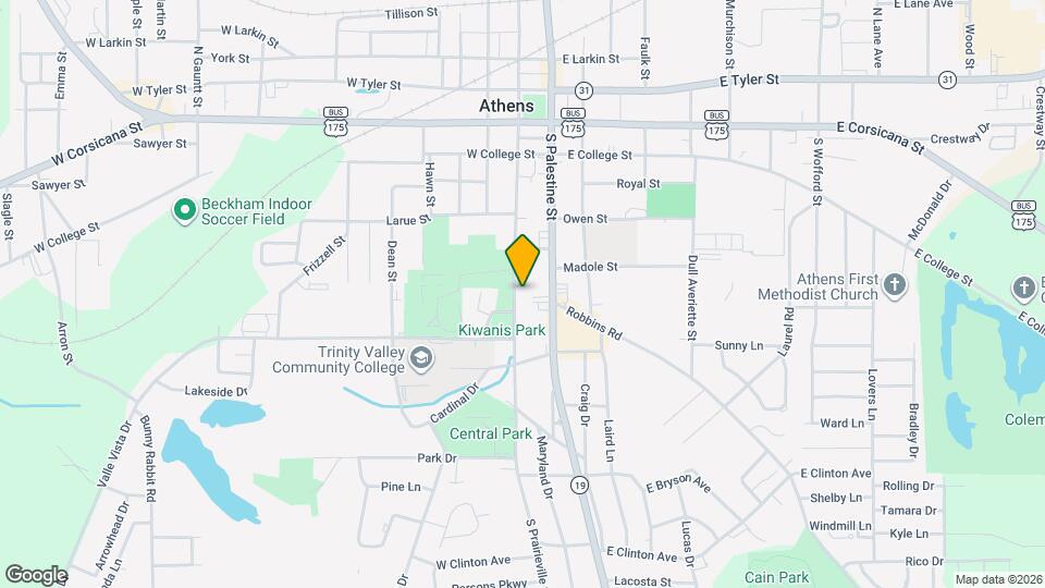 413 S Prairieville St Map and Location Details