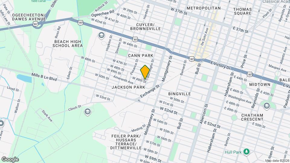 212 W 49th St Map and Location Details