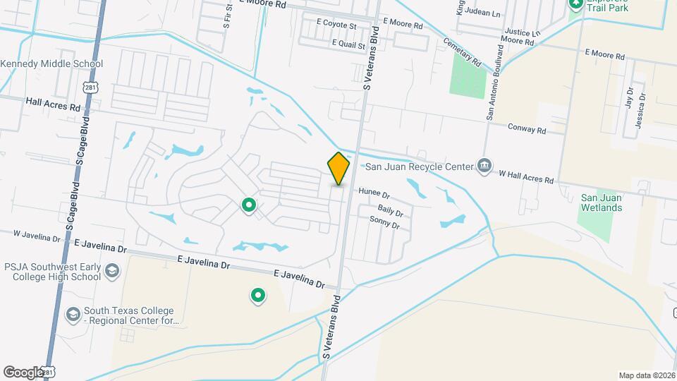 2604 Melanie Dr Mapa y Detalles de la Ubicación