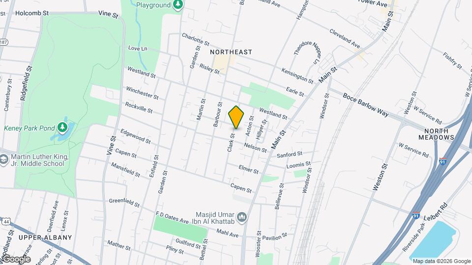 122 Clark St Map and Location Details