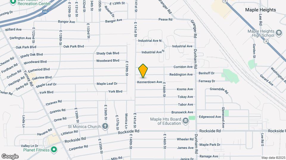 14205 Kennerdown Ave Map and Location Details