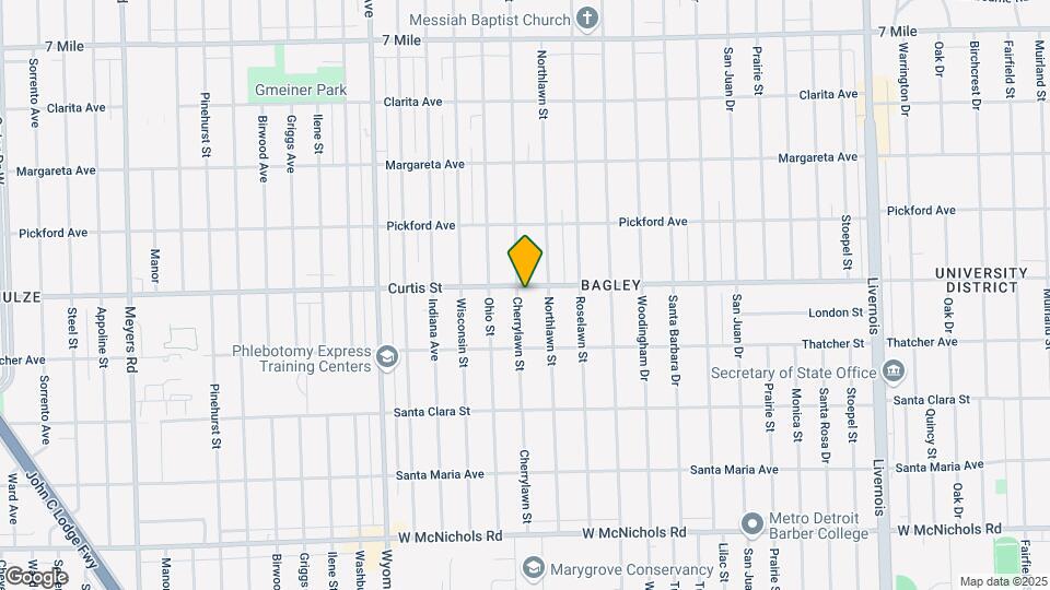 18106 Cherrylawn St, Unit Unit2 Upper Mapa y Detalles de la Ubicación