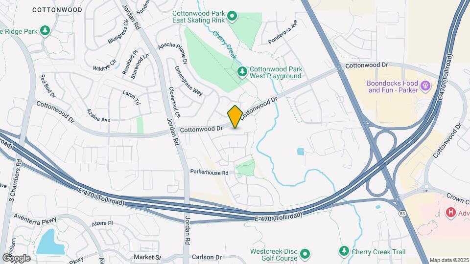 17227 Waterhouse Cir, Unit F Map and Location Details