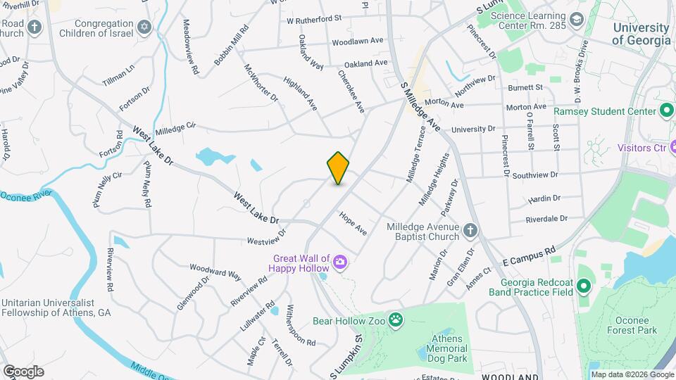 1930 S Lumpkin St Map and Location Details