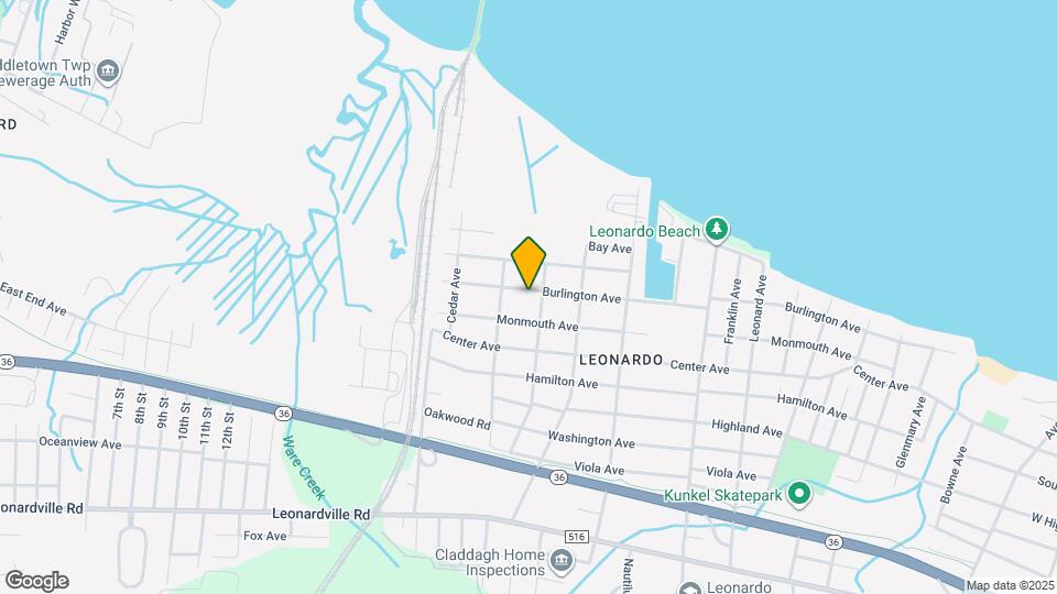 108 Burlington Ave Map and Location Details