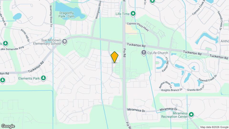 15156 Parkland Canyon Dr Map and Location Details