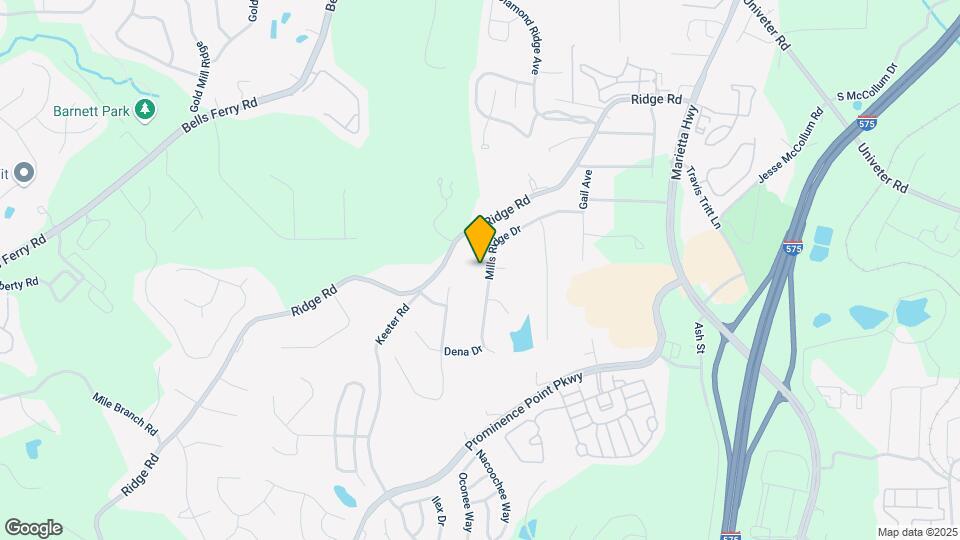 3281 Mills Ridge Dr, Unit Basement Apartment Map and Location Details