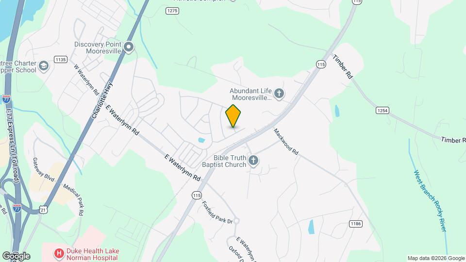 127 Colville Rd Map and Location Details